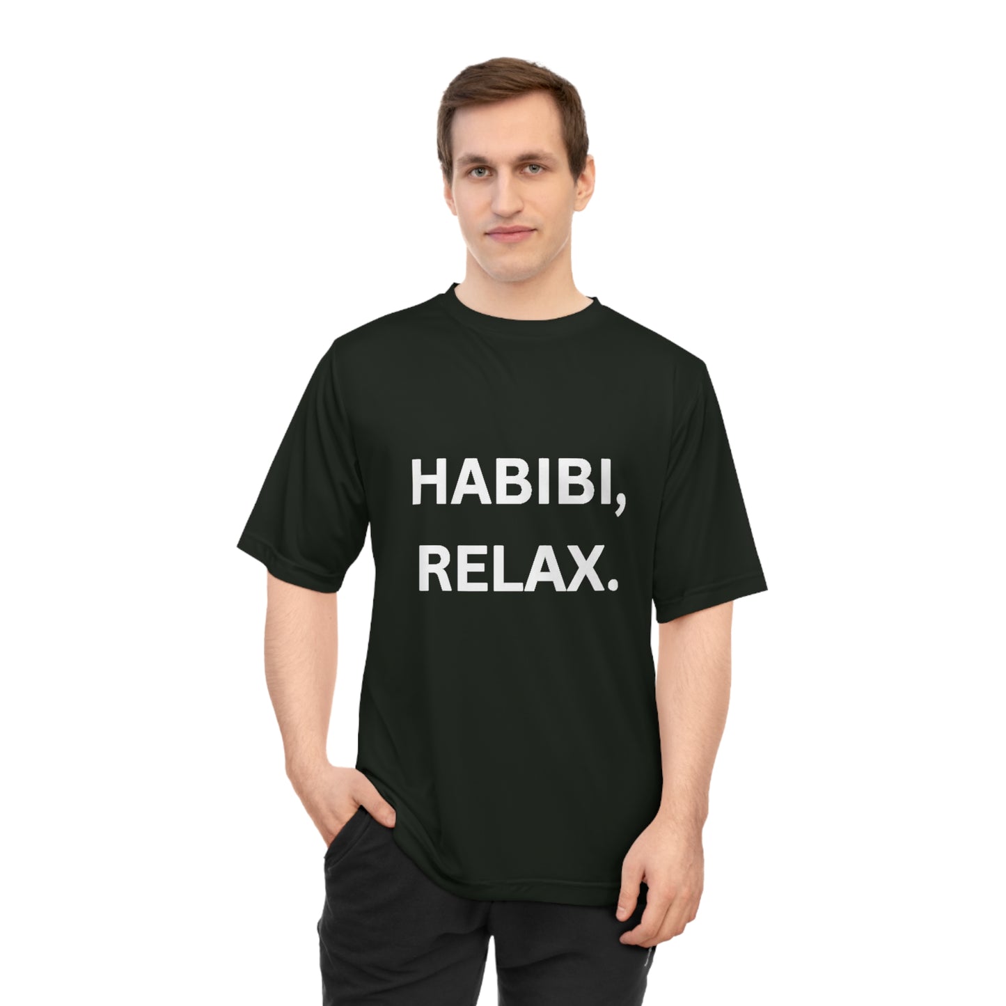 Unisex Performance T-Shirt, Gym Tee, Sport Shirt, Fitness Apparel, Active Wear, Relaxed Fit T-Shirt