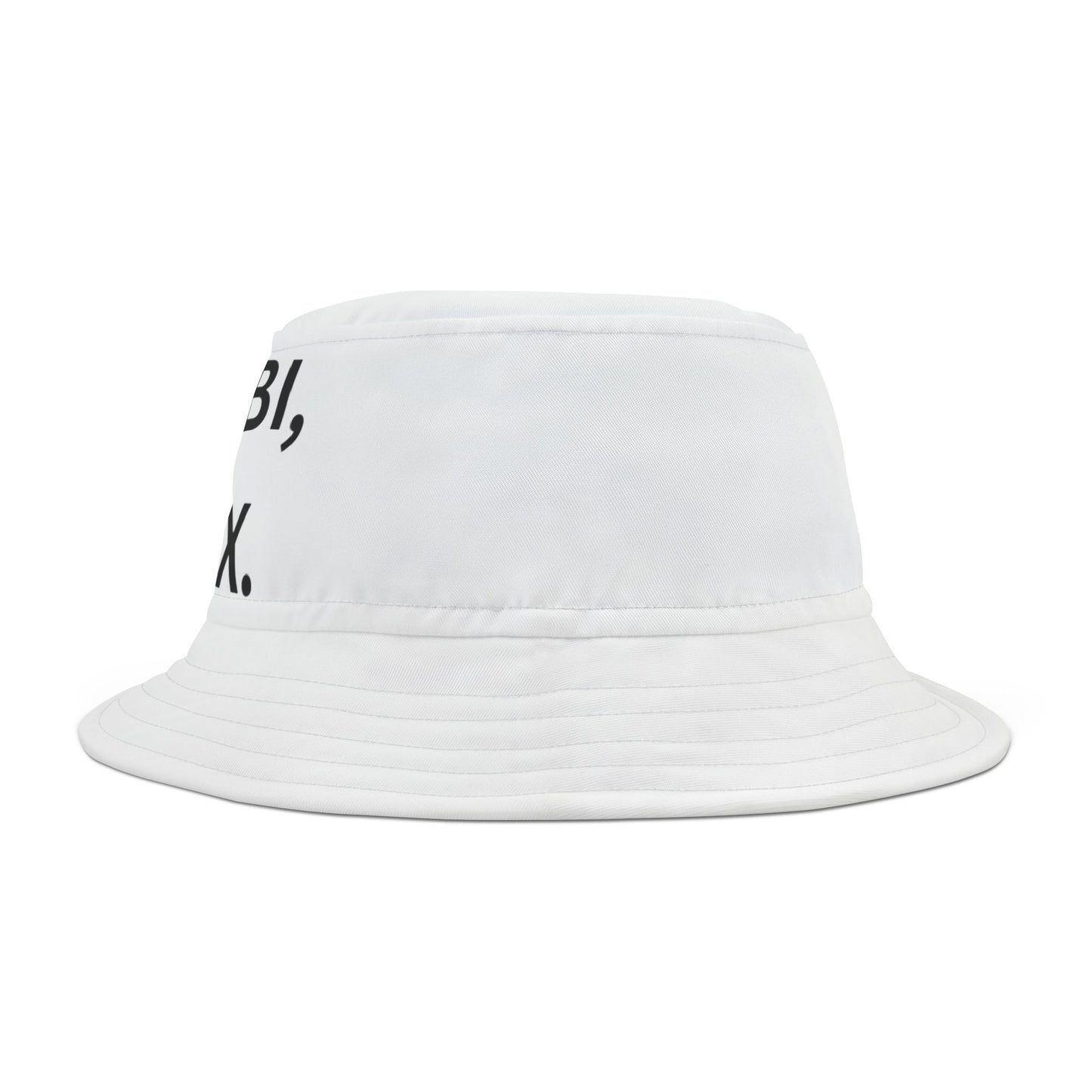Trendy Bucket Hat - "HABIBI, RELAX" | Summer Accessory, Beachwear, Gift for Her, Outdoors, Vacation Style