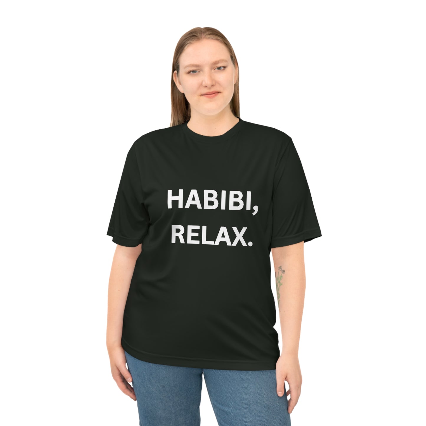 Unisex Performance T-Shirt, Gym Tee, Sport Shirt, Fitness Apparel, Active Wear, Relaxed Fit T-Shirt